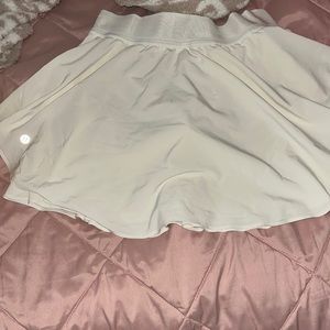 White Lulu tennis skirt-will take best offer